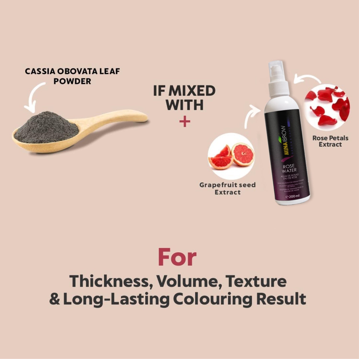 Mina iBrow Henna Eyebrow Tint Kit