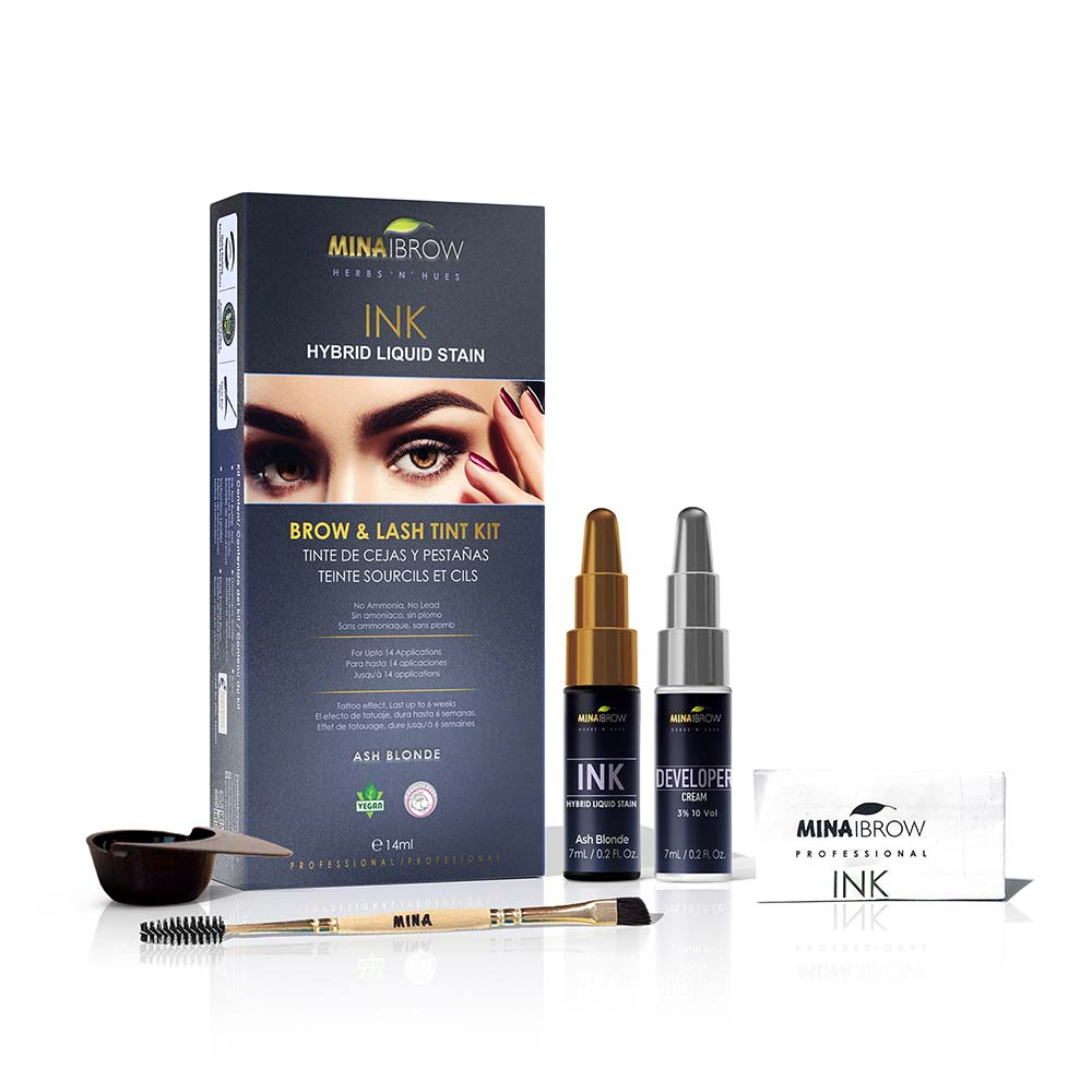 Ink Hybrid Liquid Stain, Brow & Lash Tint Kit
