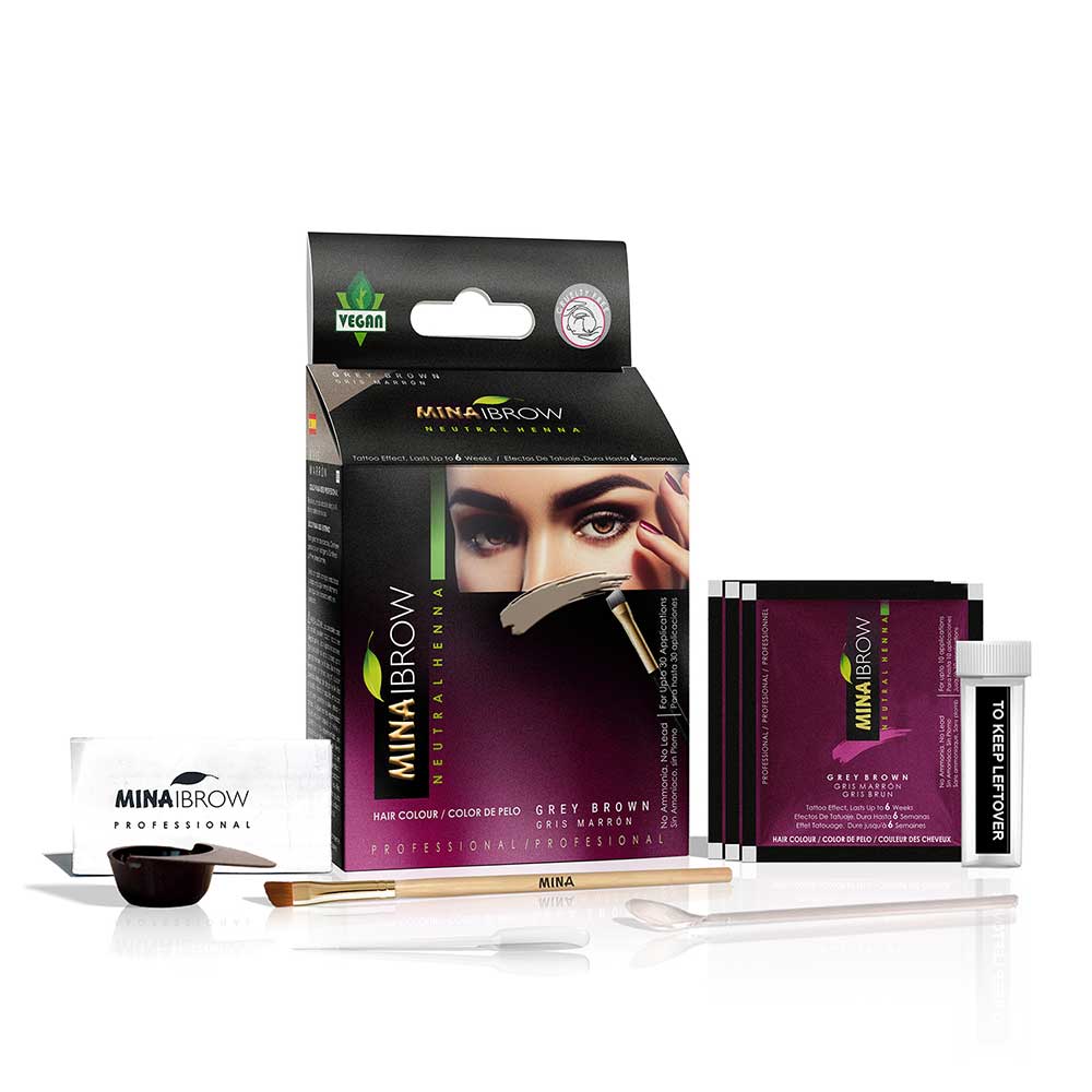 mina ibrow henna tint kit
