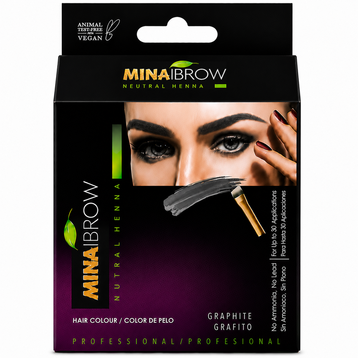 Mina iBrow Henna Eyebrow Tint Kit