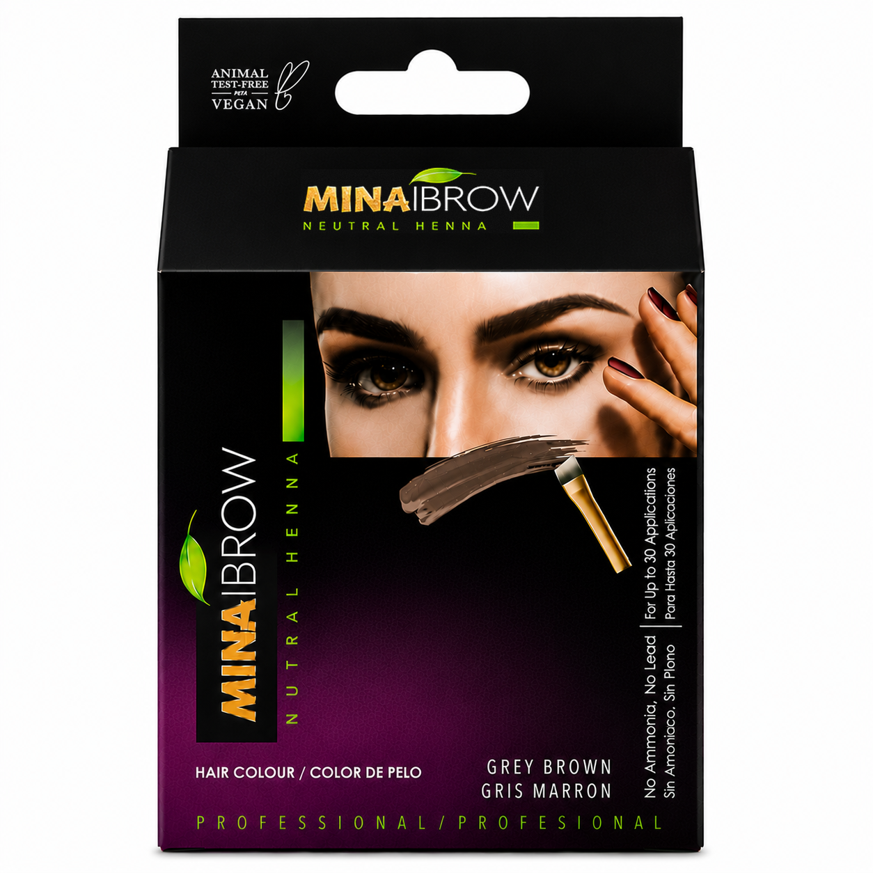 Mina iBrow Henna Eyebrow Tint Kit