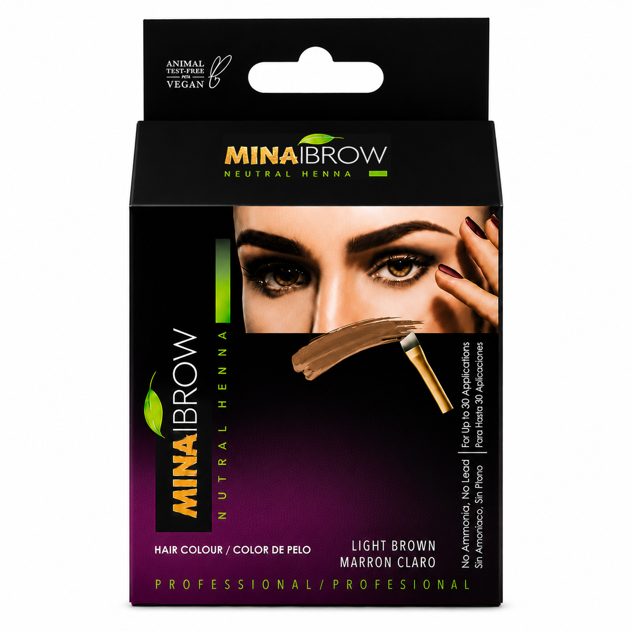 Mina iBrow Henna Eyebrow Tint Kit