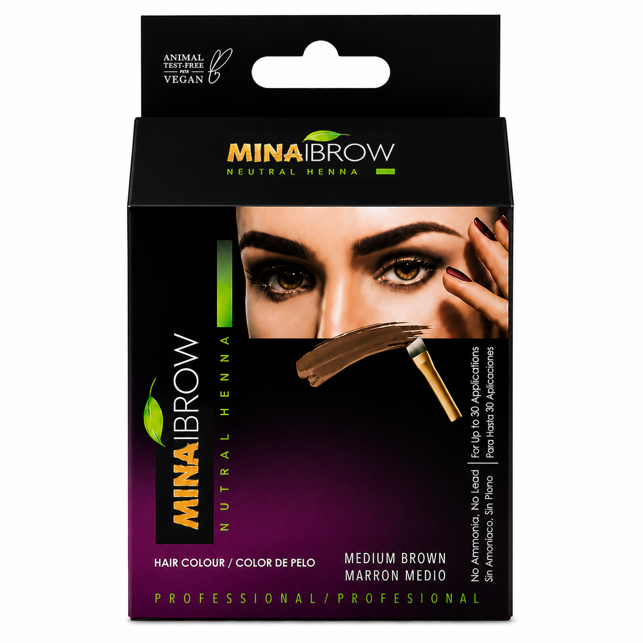 Mina iBrow Henna Eyebrow Tint Kit