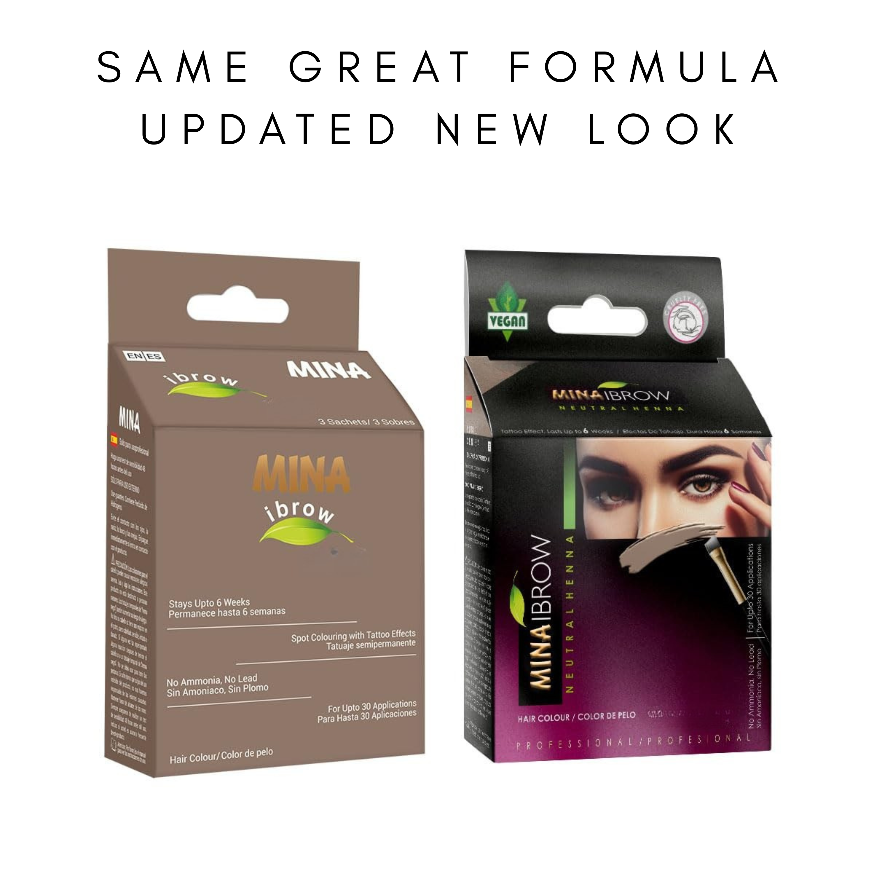 Mina iBrow Henna Eyebrow Tint Kit