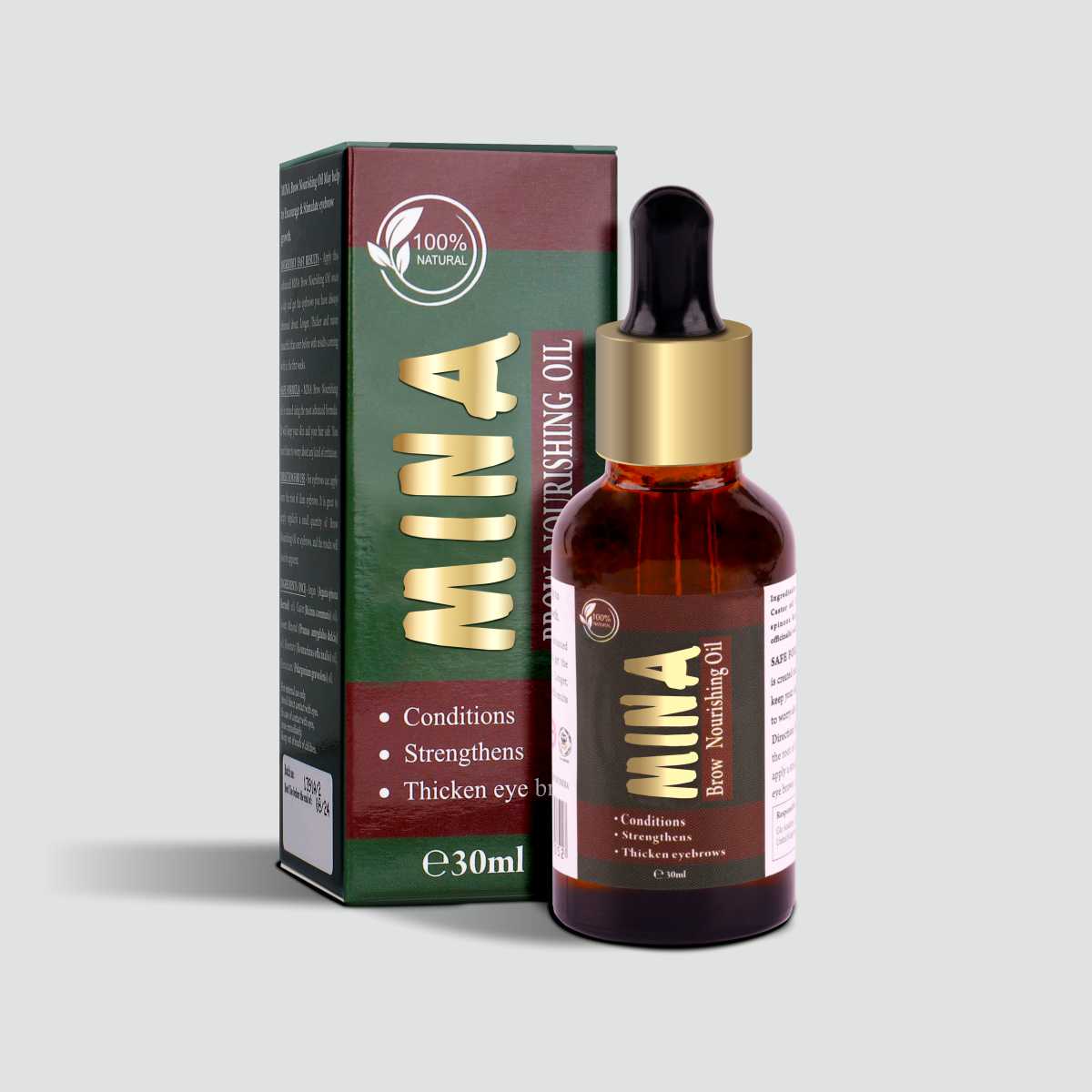 thicker fuller eyebrow nourishing oil 30ml 
