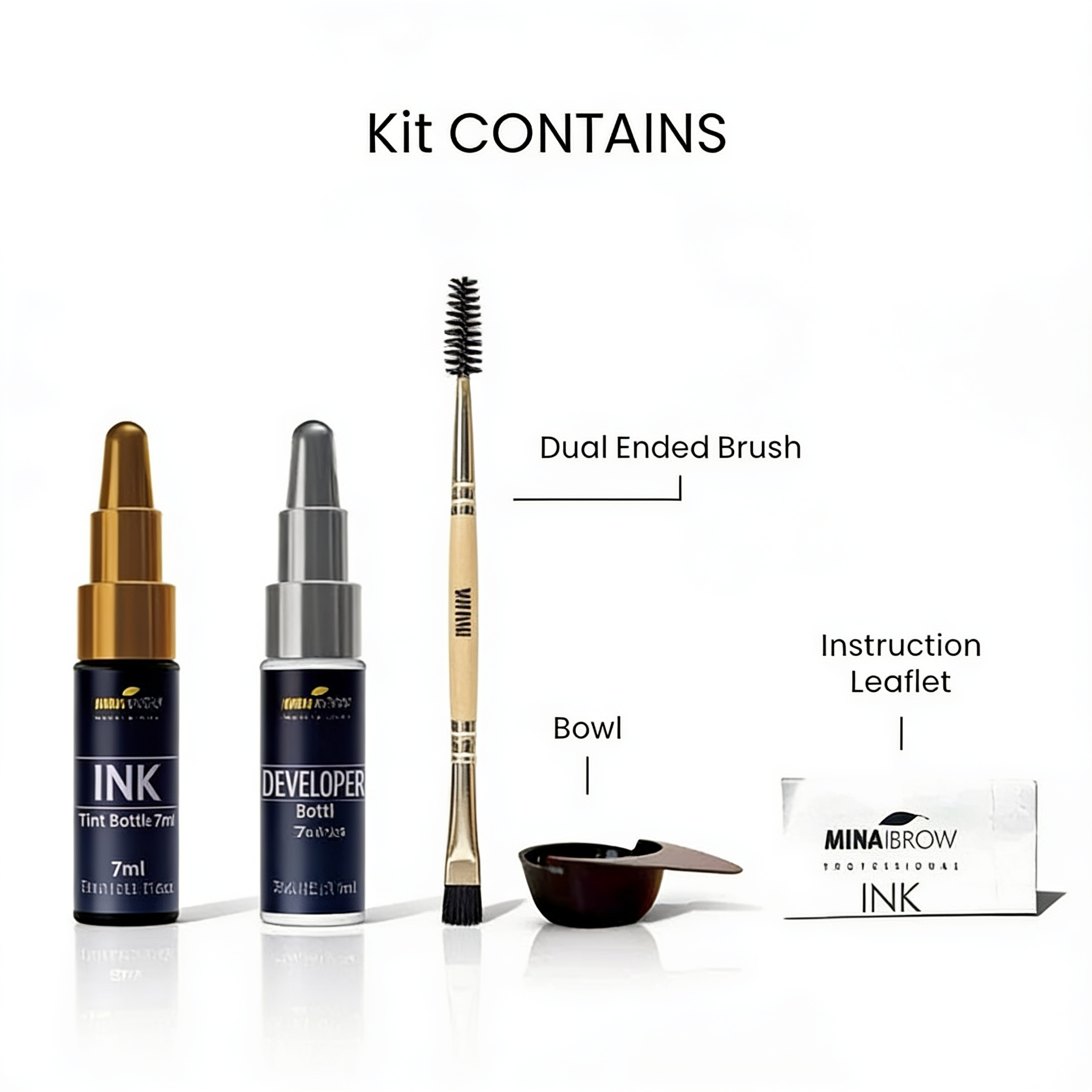 Ink Hybrid Liquid Stain, Brow & Lash Tint Kit